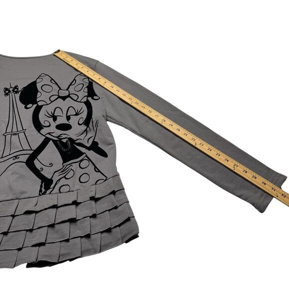 Disney Parks Authentic Apparel Minnie Mouse in Paris Ruffle Cardigan Jacket XL - Picture 9 of 13